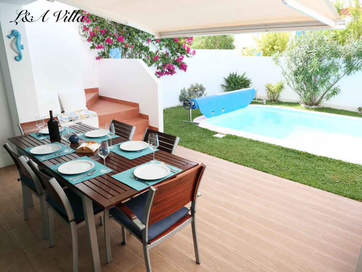 L&A Villa With Private Heated Pool In Prainha Alvor Kültér fotó